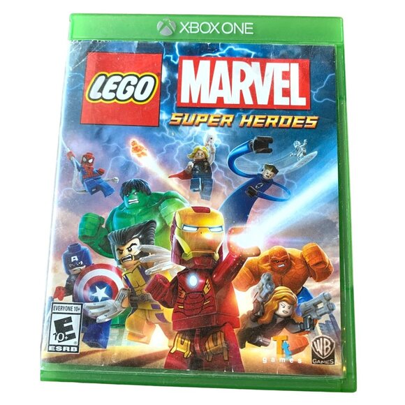 Lego Marvel Super Heroes XBox One Video Game with case - Picture 1 of 4